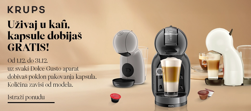 Dolce Gusto + kapsule na poklon