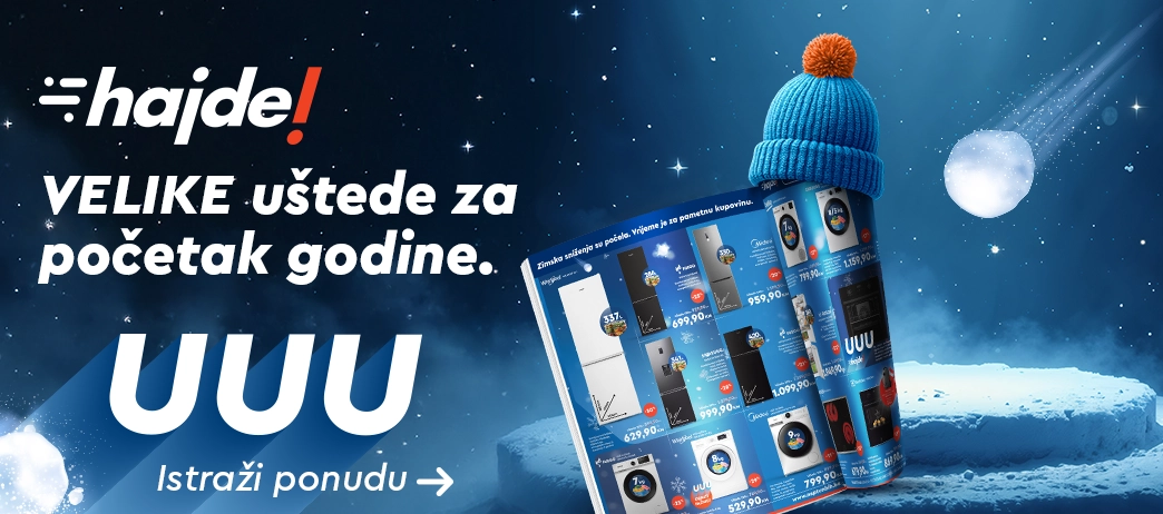 Velike uštede za početak godine! ⛄❄️🥶